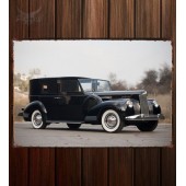 Металлическая табличка Packard 160 Panel Brougham by Rollston